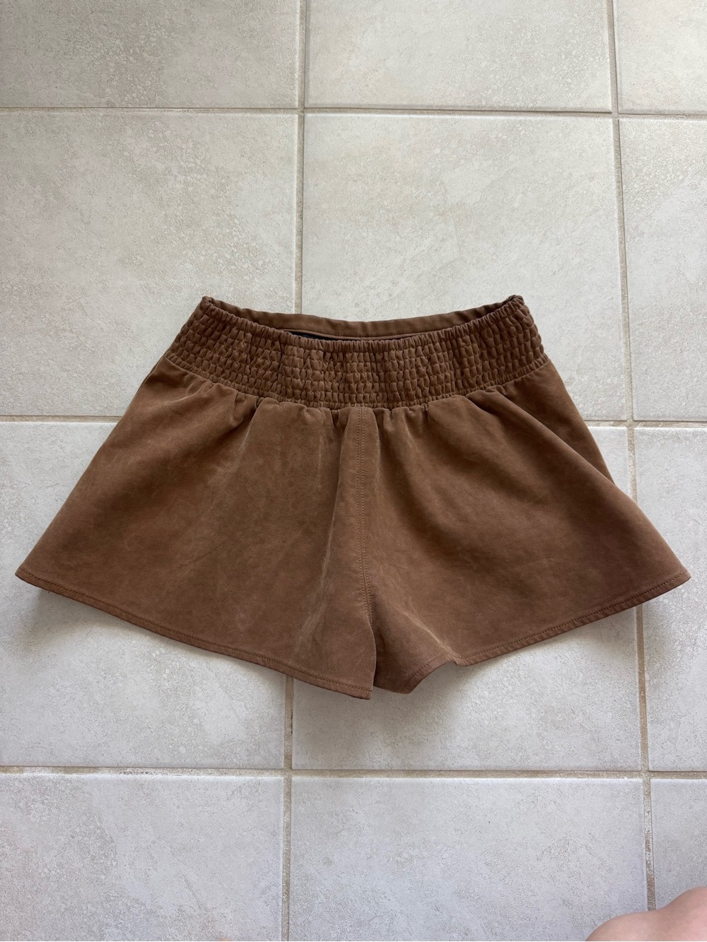 We The Free Brown Suede Circle Skirt - Picture 2 of 10
